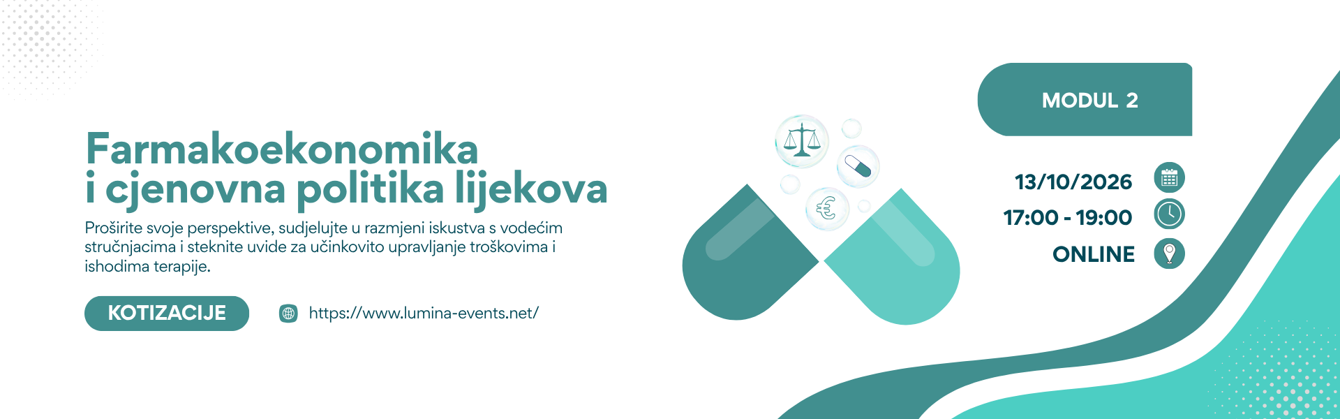 Modul 2: Farmakoekonomika i cjenovna politika lijekova: učenje kroz primjere